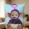 Kid Childhood Cartoon TTeletubbiES Sofa Couch Pillow Cover Cushion Case Cozy Bedroom Accent Studio Furnishing