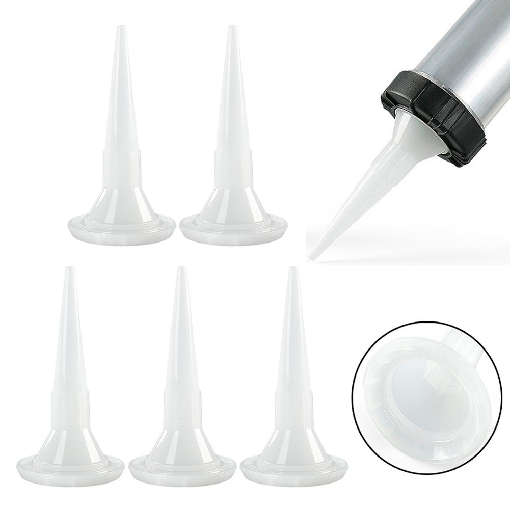 Universal Glue Nozzle White Caulking Tips Mouth Home Improvement