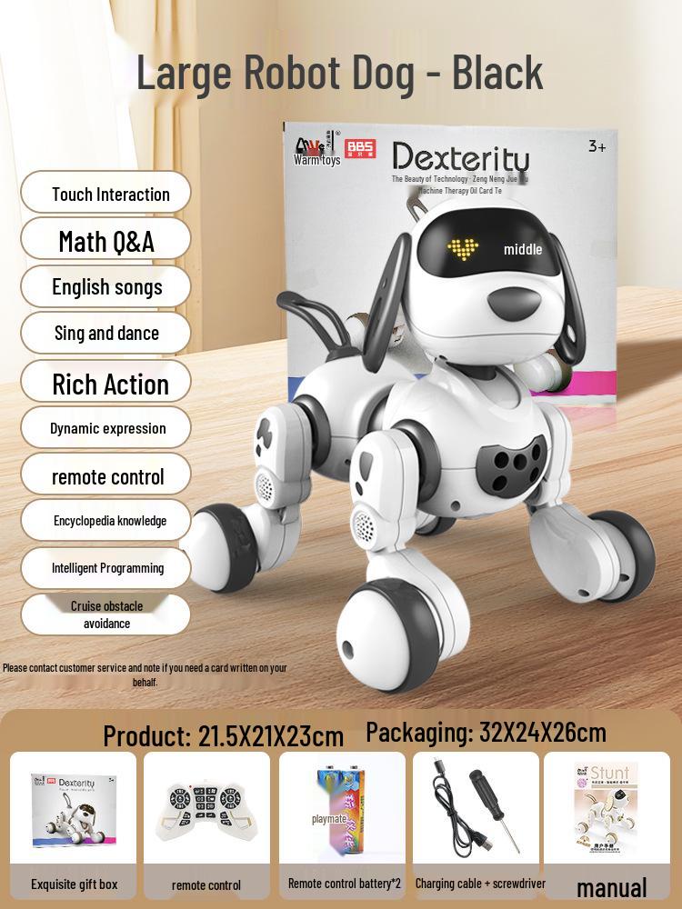 Smart Remote Control Robot Pet: Educational Toy for Kids - Dog & Cat Model, Perfect Year of the Horse Gift