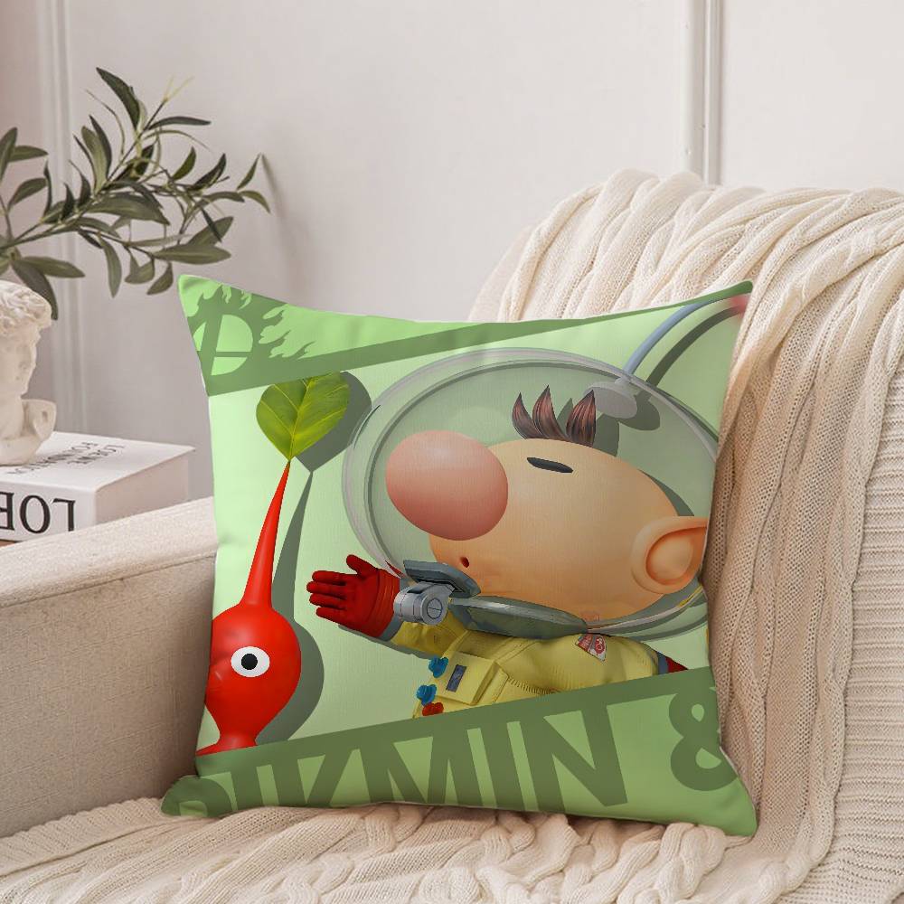 Мультяшная Наволочка PIKMINS Декор для Дома Плед для Дивана Кровати Автомобиля Декор Комнаты Идея для Подарка