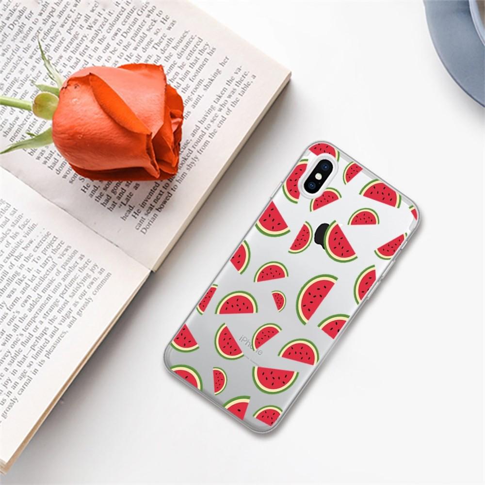 Чехол для телефона с рисунком арбуза для iPhone 16 15 8 7 6 6S Plus X SE XR XS 14 11 12 13 Mini Pro Max Мобильный чехол