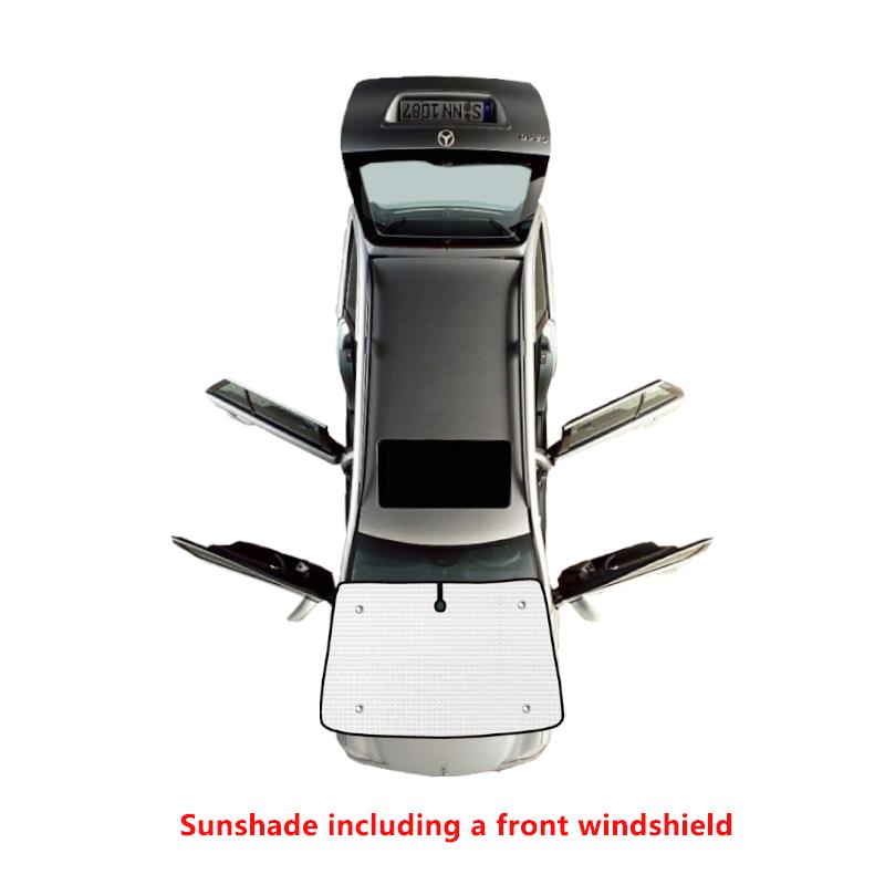 Полный солнцезащитный козырек для автомобиля Mazda 5 Mazda5 CR Premacy Ford i-Max 2005 2006 2007 2008 2009 Автоаксессуары Наклейки-парасоль Солнцезащитный козырек