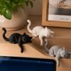 3D Printed Desk Cat Decorations Cute Decorative Cat Statues Sleeping Cat Ornament  Home Decoration