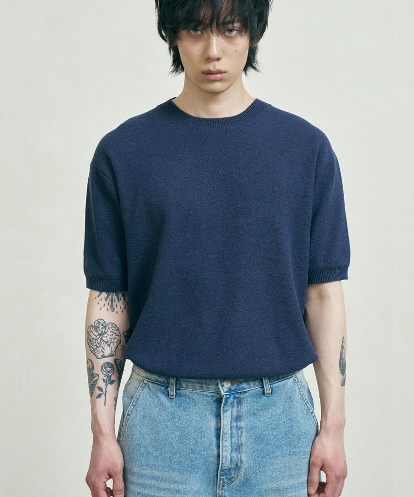FERNOV Essential Round Short Sleeve Knit 6 Colors