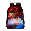 Nezha Durable Backpack Oxford Bookbag For School Use Large Capacity Bag Gift