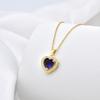 Love Necklace Women'S High-End Sense Trend Versatile Micro-Inlaid Exquisite Zircon Pendant