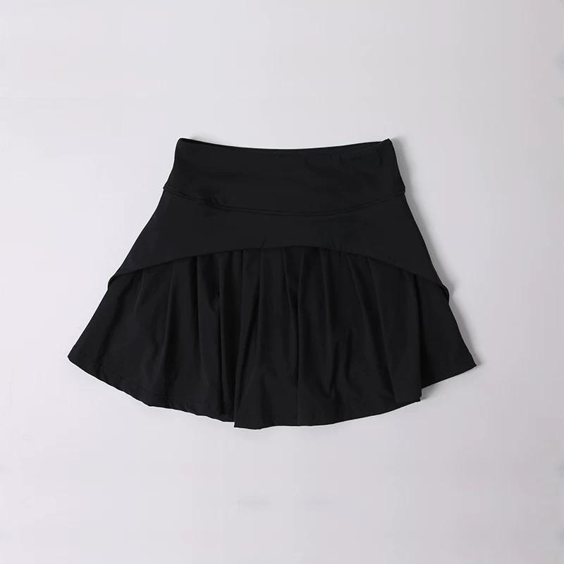 Anti-Exposure Sports Shorts for Women, Fitness Skirt Pants, Yoga Running Slimming Badminton Skirt, Tennis Skirt Pants for Summer