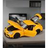 1/32 Toyota Supra GR Fast & Furious Supercar Alloy Car Model Sound and Light Pull Back Children's Toy Collectibles Birthday Gift