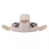 Beige Sun Visor Clip Holder Bracket For BMW E46 323i 323Ci 325i 325Ci 325xi M3