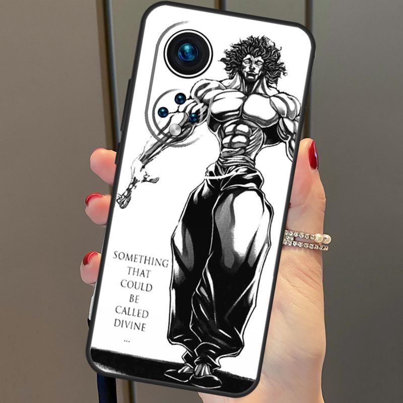 Baki the Grappler Manga Anime For Honor 50 Case For Huawei P30 Lite P40 P20 P50 Pro P Smart Z 2019 Mate 20 Lite Cover