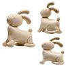 Rabbit Balloon Party Themed Scene Layout Lovely Cartoon Animal Inflatable Toy Ornament 4D Standing Easter Bunny Aluminum Foil Balloon Party Decoration