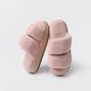 Slippers Cotton Slippers Women's Thickness Winter Wear Non-slip Fluffy Slippers Home Autumn and Winter Advanced Sense Daily Wear Hundred Towers