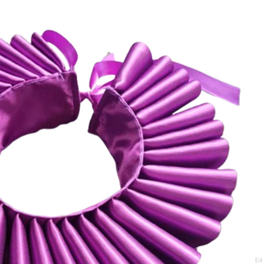 Collar for Steampunk Tulle Ruffle Costume Party Cosplay Decor