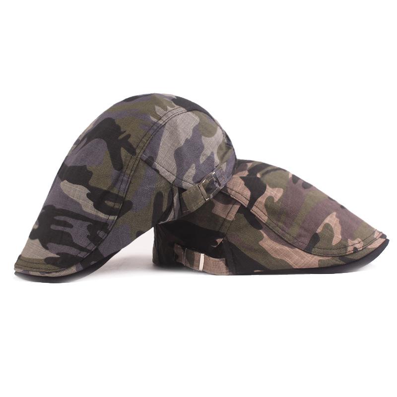Spring Autumn Camouflage Beret Men's Forward Cap Peaked Cap Newsboy Caps for Men Driver Ivy Hat Gatsby Painters Hats