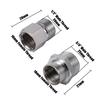 Silver M18 To 1/2" 3/4" Male Thread Adapter 18mm Thread Connector For Faucet Conversion Repair Tap Pump Purifier Accessories