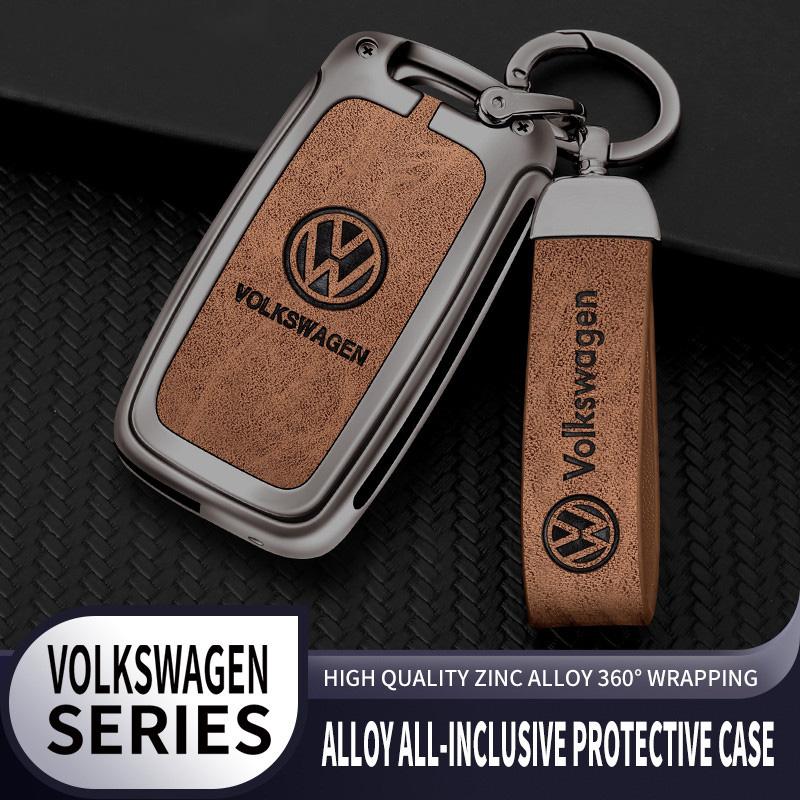 Zinc Alloy Car Remote Key Cover Case Shell Protection Holder For Volkswagen VW Polo Tiguan Golf 4 5 Jetta Beetle Scirocco Passat QQ8