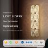 Modern Crystal Wall Lamp - Elegant Bedroom and Living Room Lighting