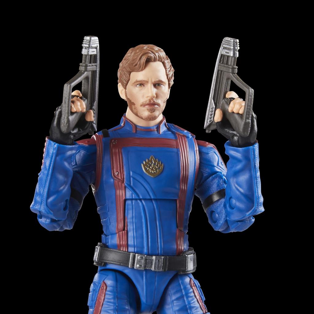 Hasbro MARVEL Marvel Legends Series Guardians of the Galaxy, размер 6 дюймов, для детей от 4 лет и старше F6602 Оригинальный продукт Star-Lord, Vol.3 (15 см)
