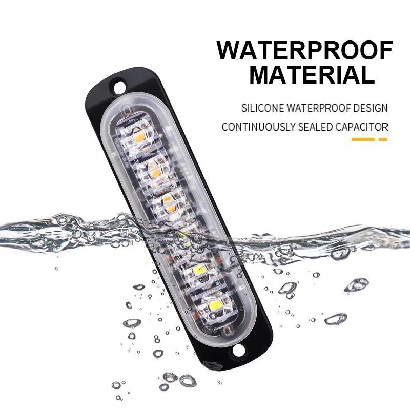 Strobe LED Warning light 12/24V signal light LED indicator lamp for Car Truck Trailer Beacon Lamp LED Side Light Led tail light
