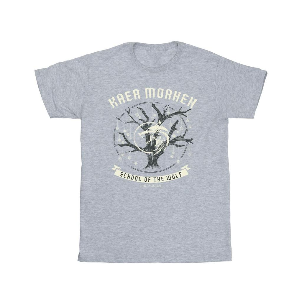 Netflix Mens The Witcher School Of The Wolf T-Shirt