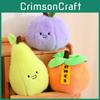Fruit Plush Characters Featuring Persimmon Blueberry Pumpkin Pear Display Home