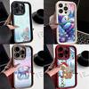 N116 Счастливого Рождества, Нового года, арт Мягкие чехлы для телефонов с ангельскими глазками для Samsung S23 S24 Ultra S21 FE A54 A34 A13 A14 A06 A24 Realme12 Противоударный чехол