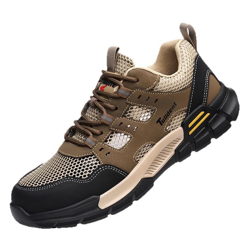 Защитная обувь, ударопрочная и проколостойкая, рабочая обувь, спортивная обувь, легкая, сетчатая, дышащая, защищенная, утепленные кроссовки