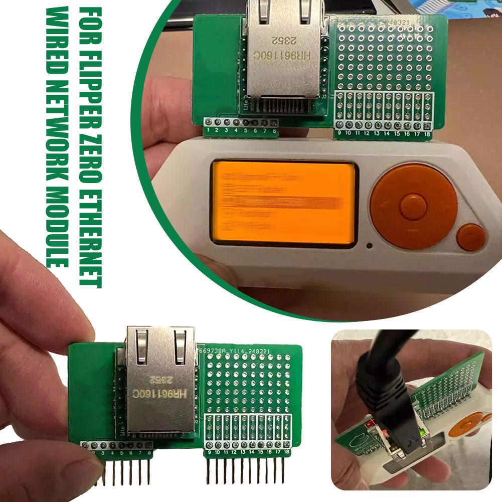 Для Flipper Zero Ethernet проводной сетевой модуль сетевой модуль Zero тестовая игра для Flipper Access U7U1
