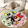 Powerpuff Girls Chair mat Round Rug Office carpet, Non slip, Suitable for Living Rooms, Bedrooms,Decor1205769a