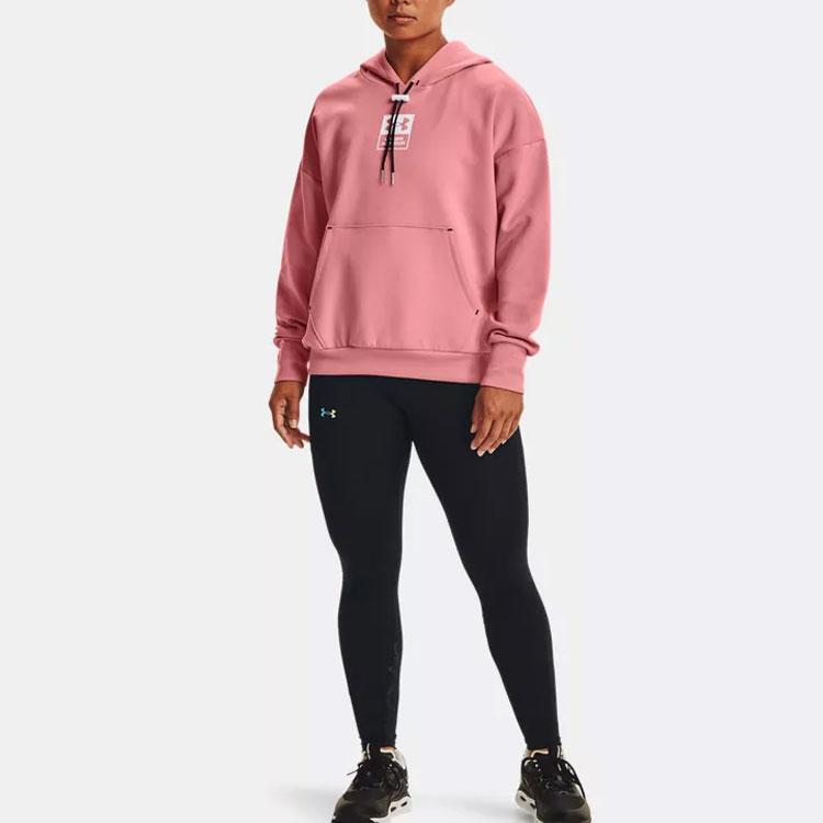 Under Armour Summit Sweatshirts Women's Clay Pink Hooded Moderate Regular 1369416-663
