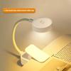3 Colors LED Book Clip Lights Stepless Dimmable Reading Lamp with Clip Clamp Night Light  Home