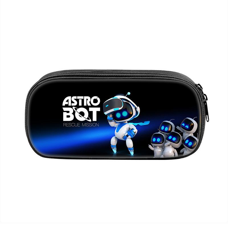 Пенал Astro Bot Космический Робот для Детей из Нейлона с Отделениями