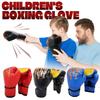 Children's Boxing Gloves, Children's Unisex PU Flame Printed Gloves, Fitness Hand Gloves