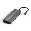 10 in 1 Usb C Hub Multi Dual 8K 120Hz 144Hz MST Docking Station With DP HDTV RJ45 Ethernet 100W Powered Usb3.0 Sd/tf Card Reader