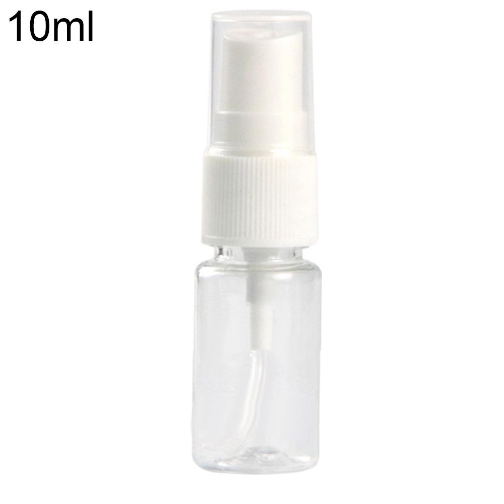 Portable Travel Transparent Plastic Empty Cosmetic Sample Spray Bottle Atomizer