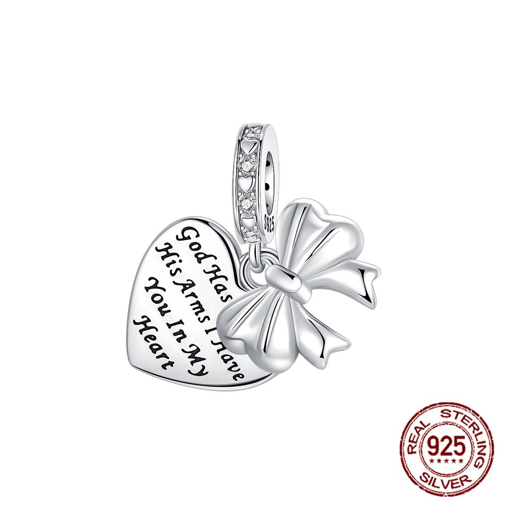 Шармы Бусины Медь Однотонный Буква Семья Навсегда Дерево Жизни Циркониевые Бусины Подходят для DIY Браслетов Ювелирные Изделия