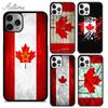 Чехол для телефона с флагом Канады для iPhone 11 12 13 14 Pro Max mini X XR XS SE 2020 5 6S 7 8 Plus Samsung Galaxy S21 S22