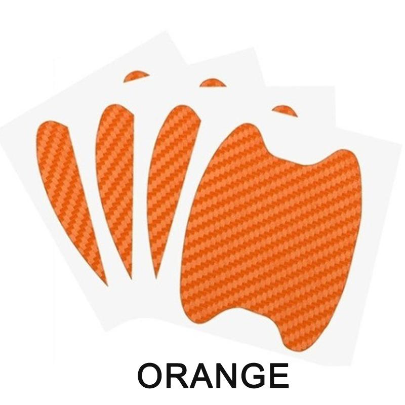 Универсальная автомобильная наклейка на ручку из углеродного волокна для BMW E46 E60 E87 E90 F10 F30 Golf 4 5 6 7 Fiat 500 Peugeot 206 207 208 Passat