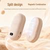 2025 Magnetic Plush USB Rechargeable Hand Warmer with Digital Display