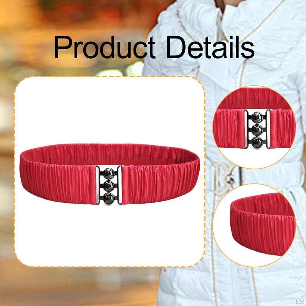 Эластичный поясной ремень Повседневный элегантный пояс для зимней верхней одежды