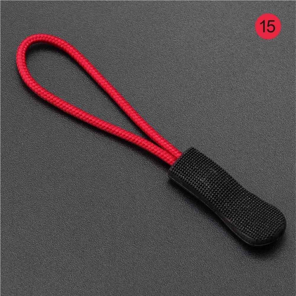 Backpack End Fit Crafts Rope Fixer Tag Zipper Ropes Zip Cord Zipper Puller Zipper Buckle