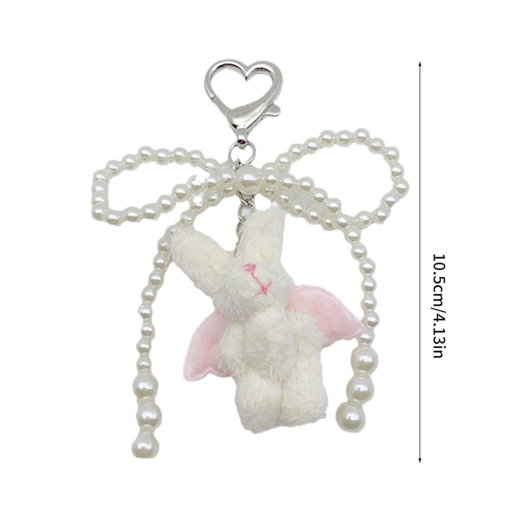 Элегантный бисерный бант брелок телефонный шарм уникальный брелок плюшевый кулон в виде животного сумка аксессуар для кошелька рюкзак