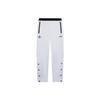 Li Ning Basketball Series Jimmy Butler Color Block Logo Print Straight Leg Knit Sports Pants Men Pants White AKLT097-2