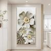 Современная абстрактная цветочная печать на холсте, настенный декор для гостиной и спальни