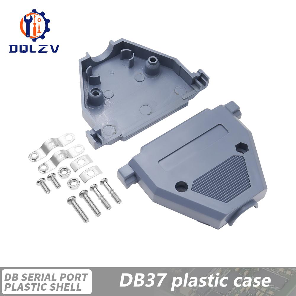 DB15 DB25 DB9 DB37 Параллельный Последовательный Порт Female/Male Паяный Разъем+Пластиковая Сборная Оболочка 37 9 15PIN VGA Адаптер
