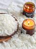 Материалы для ароматических свечей: Соевый воск, Белый пчелиный воск, Воск ледяного цветка, Кокосовый воск, Парафин, Желейный воск