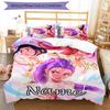 3pcs KPop Demon Hunters25 Cover Set - Personalized Name, HD Printed Bedding with 1 Cover and 2 Pillowcases - Perfect for Home Decor, Easy Care