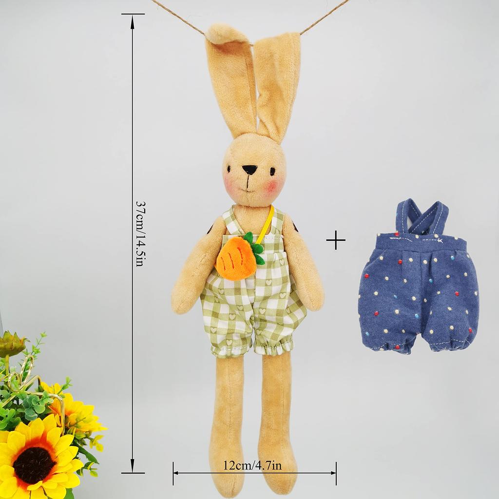 Изготовление кукол для взрослых и детей, шитье чучел животных своими руками, милые подарки в виде животных для кукол ручной работы, наборы для творчества, наборы, куклы, девочки, наборы. (Мальчик-кролик)