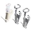 Presser Foot Stainless Steel Scroll Wheel Sew Foot for Lockstitch Sewing Machine Accessories