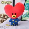 Cartoon BTS Dolls BT21 Bangtan Boys Plush Toys Korea Stars TATA Peluche VAN COOKY RJ CHIMMY Plushies Birthday Gift Girl Child